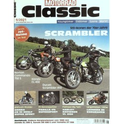 Motorrad Classic 6/2021 - Stil Ikonen der 70er Jahre Scrambler