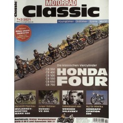 Motorrad Classic 1+2/2021 - Honda Four Vierzylinder