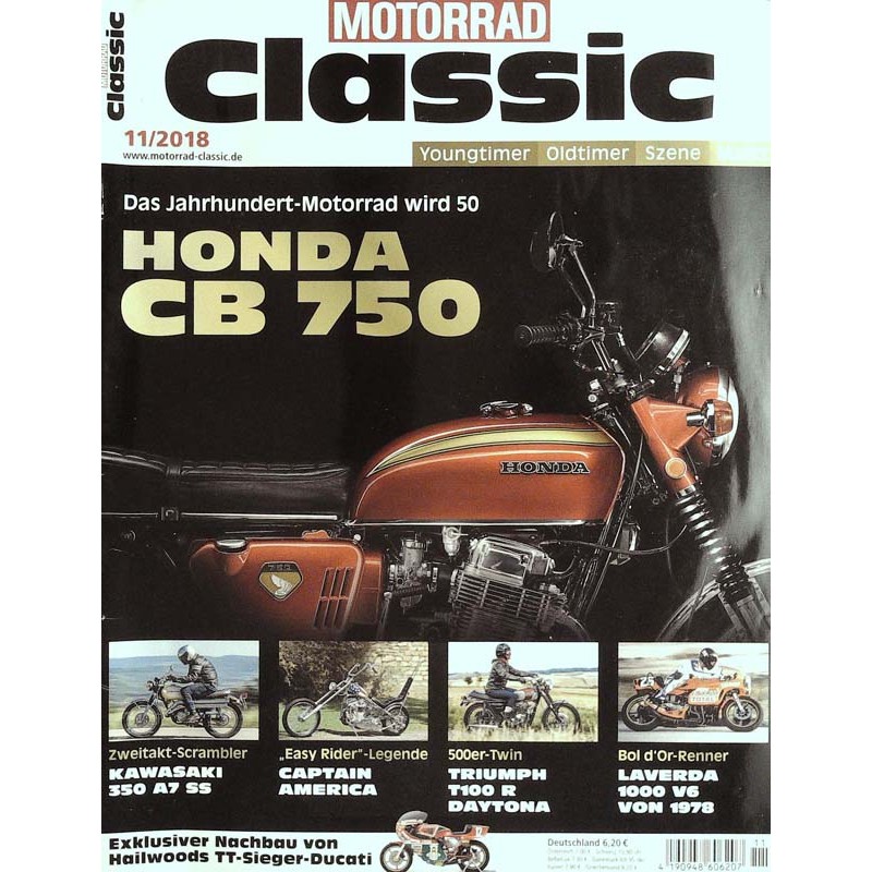 Motorrad Classic 11/2018 - Honda CB 750