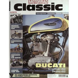 Motorrad Classic 6/2015 - Ducati Scrambler & Desmo 450