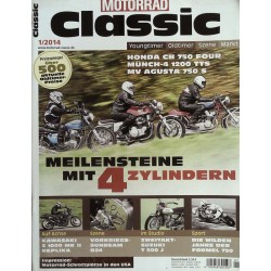 Motorrad Classic 1/2014 - Meilensteine mit 4 Zylindern