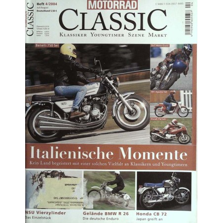 Motorrad Classic 4/2004 - Juli/August - Italienische Momente