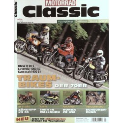 Motorrad Classic Heft 6 vom 13.07.2012 - Traumbikes der 70er