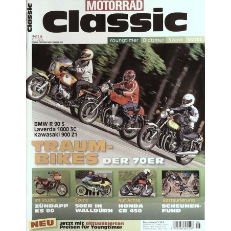 Motorrad Classic Heft 6 vom 13.07.2012 - Traumbikes der 70er