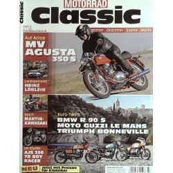 Motorrad Classic Heft 3 vom 24.02.2012 - MV Agusta 350 S