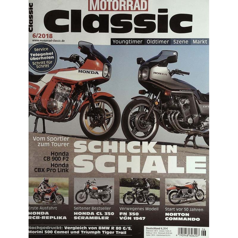 Motorrad Classic 6/2018 - Schick in Schale