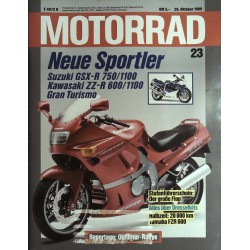 Das Motorrad Nr.23 / 28 Oktober 1989 - Neue Sportler