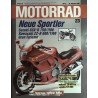 Das Motorrad Nr.23 / 28 Oktober 1989 - Neue Sportler