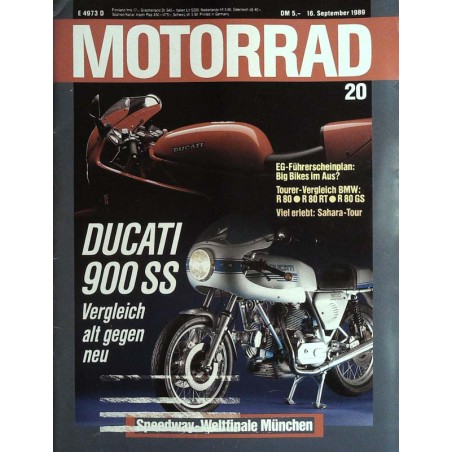 Das Motorrad Nr.20 / 16 September 1989 - Ducati 900 SS