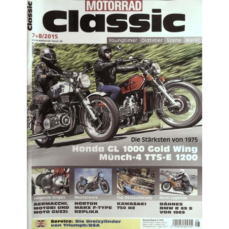 Motorrad Classic 7+8/2015 - Die Stärksten von 1975