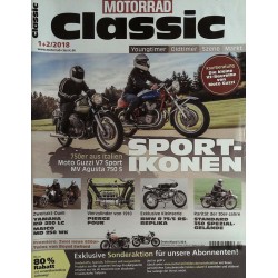 Motorrad Classic 1+2/2018 - Sport Ikonen