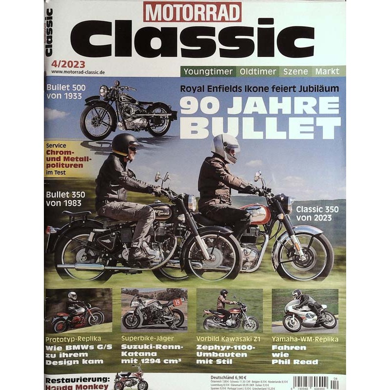 Motorrad Classic 4/2023 - 90 Jahre Bullet