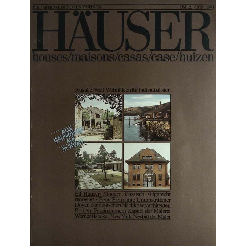 Häuser / Nr. 2 von 1981 - Wohnideen für Individualisten