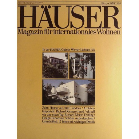 Häuser / Nr. 3 von 1984 - In der Häuser Galerie