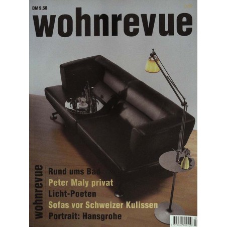 Wohnrevue 1 / 1999 - Sofas vor Schweizer Kulissen