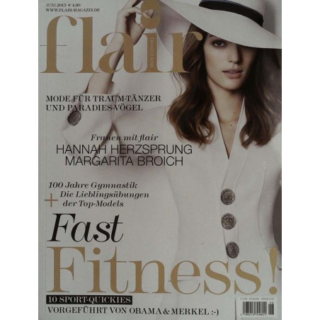 Flair / Juni 2015 - Fast Fitness mit Sofia Sanchez de Betak