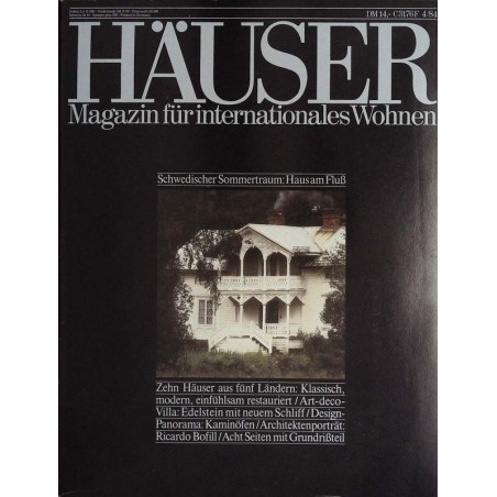 Häuser / Nr. 4 von 1984 - Schwedischer Sommertraum