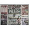 Bild Zeitung Dienstag, 8 Oktober 2024 - Pflege Kollaps