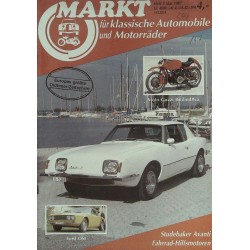 Markt Auto & Motor Heft.5 / Mai 1987 - Studebaker Avanti