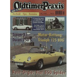 Oldtimer Praxis Heft 7/Juli 1995 - Rost Orgie Fiat 850 Spider