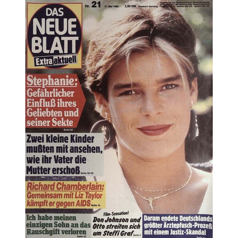 Das neue Blatt Nr.21 / 17 Mai 1989 - Stephanie