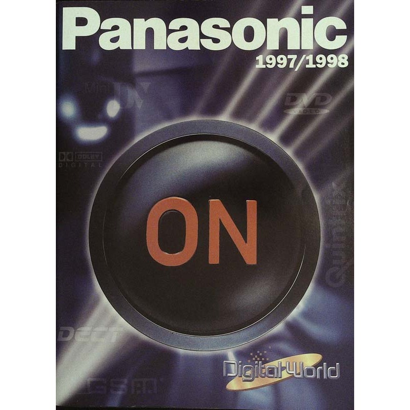 Panasonic Broschüre / Magazin 1997 / 1998 - ON