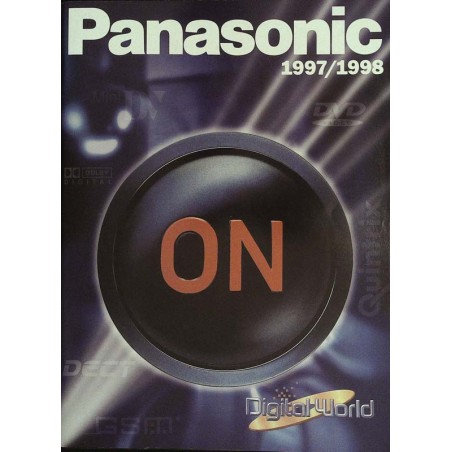 Panasonic Broschüre / Magazin 1997 / 1998 - ON