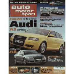 auto motor & sport Heft 12 / 28 Mai 2003 - Audi A3 Sportsback