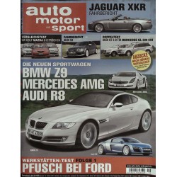 auto motor & sport Heft 19 / 30 August 2006 - Die neuen Sportwagen