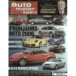 auto motor & sport Heft 4 / 1 Februar 2006 - Frühjahrshits 2006