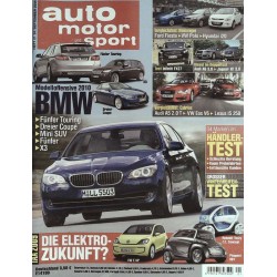 auto motor & sport Heft 21 / 24 September 2009 - Modelloffensive BMW