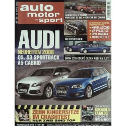 auto motor & sport Heft 10 / 24 April 2008 - Audi Neuheiten