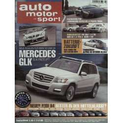 auto motor & sport Heft 2 / 3 Januar 2008 - Mercedes GLK