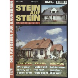 Stein auf Stein Heft 2 Juli/August 1997 - Anbieter, Keller, Dämmen