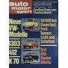 auto motor & sport Heft 17 / 19 August 1972 - Neue VW-Modelle