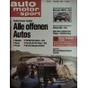 auto motor & sport Heft 10 / 7 Mai 1980 - Alle offenen Autos