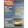 auto motor & sport Heft 23 / 6 November 1971 - Porsche 911 S/2,4