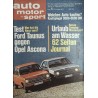 auto motor & sport Heft 5 / 27 Februar 1971 - Ford gegen Opel