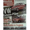 auto motor & sport Heft 3 / 24 Januar 1992 - VW Geheim Pläne