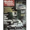 auto motor & sport Heft 24 / 28 November 1984 - Der Mercedes