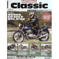 Motorrad Classic 5/2019 - Honda CB 900 F Bol d or