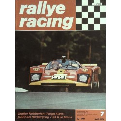 Rallye Racing Magazin 7 / Juli 1971 - 1000 km Nürburgring