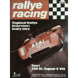 Rallye Racing Magazin 1 / Januar 1972 - Abarth 1000 Spyder