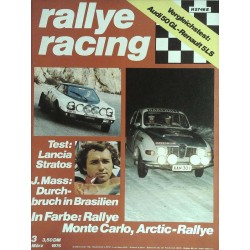 Rallye Racing Magazin 3 / März 1975 - Rallye Monte Carlo