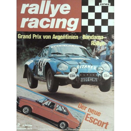 Rallye Racing Magazin 2 / Februar 1975 - Grand Prix von Argentinien