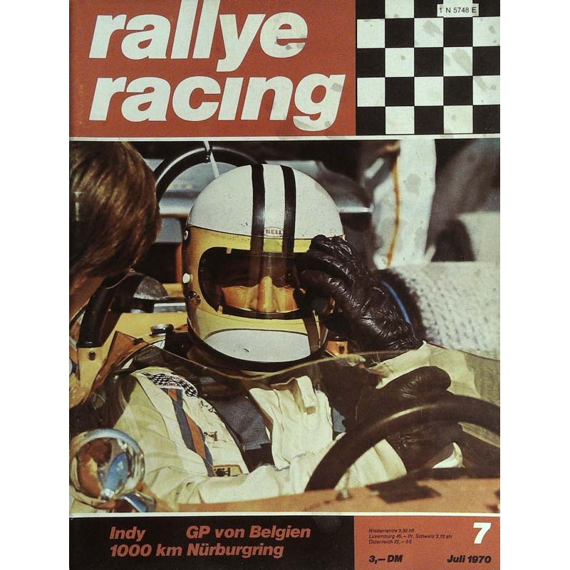 Rallye Racing Magazin 7 / Juli 1970 - Denny Hulme