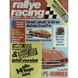 Rallye Racing Magazin 16 / 5 August 1987 - Ferrari F40