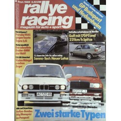 Rallye Racing Magazin 9 / September 1986 - Zwei starke Typen