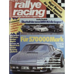 Rallye Racing Magazin 8 / August 1986 - Porsche 911