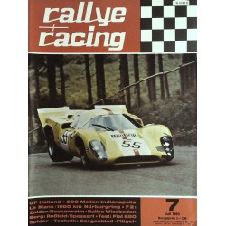 Rallye Racing Magazin 7 / Juli 1969 - Lola T 70 Mk 3 B